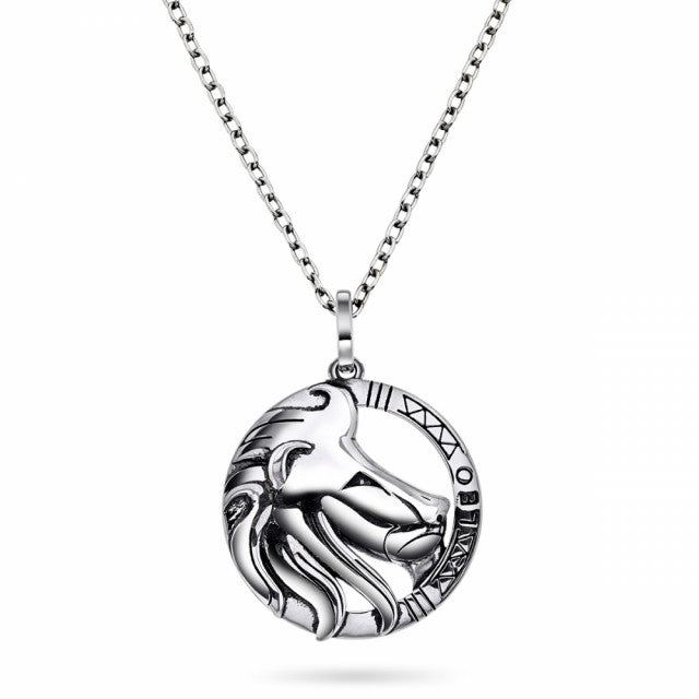 Stjernetegn Løven Smykke i sølv, 20mm