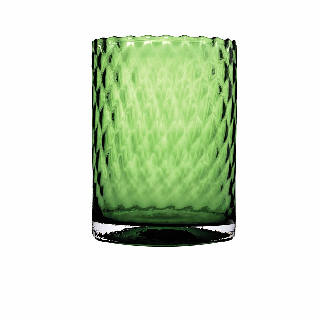 Harlekin Lykt/Vase 24cm, Grønn