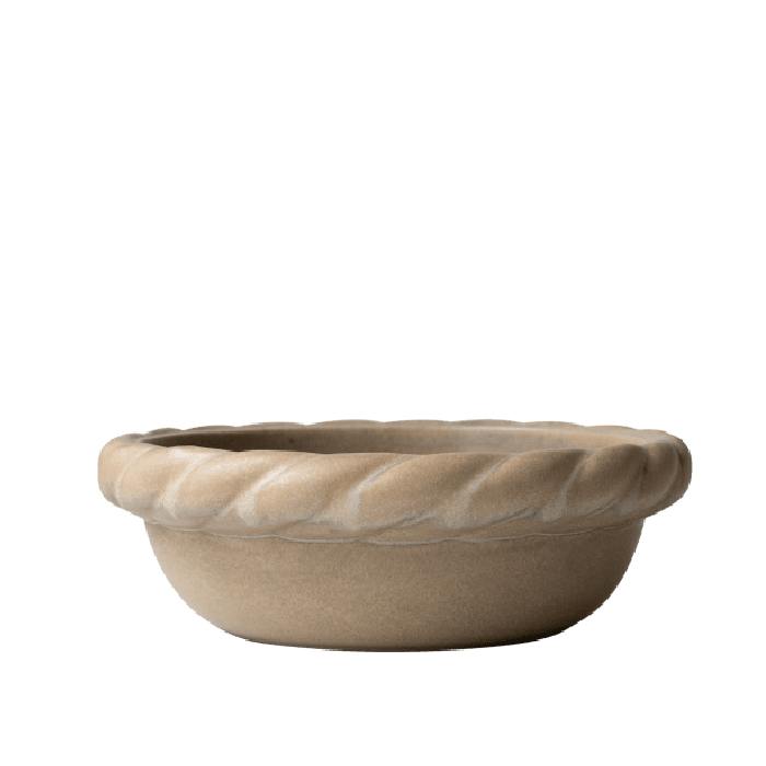 Twine Plate Small, Beige