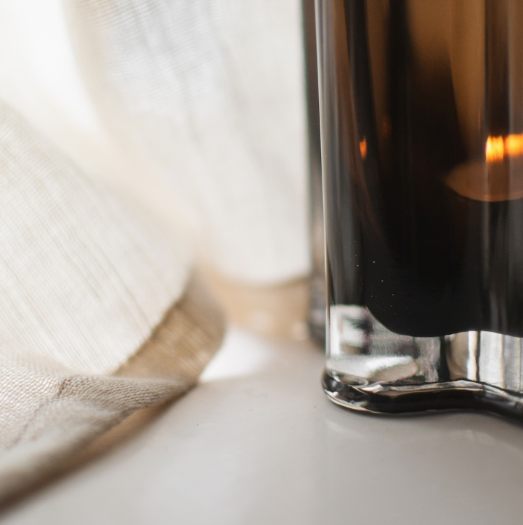 Filter lyslykt i glass, Brown