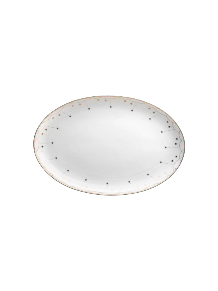 Wik & Walsøe Julemorgen Girlander Serveringsfat, 45 cm