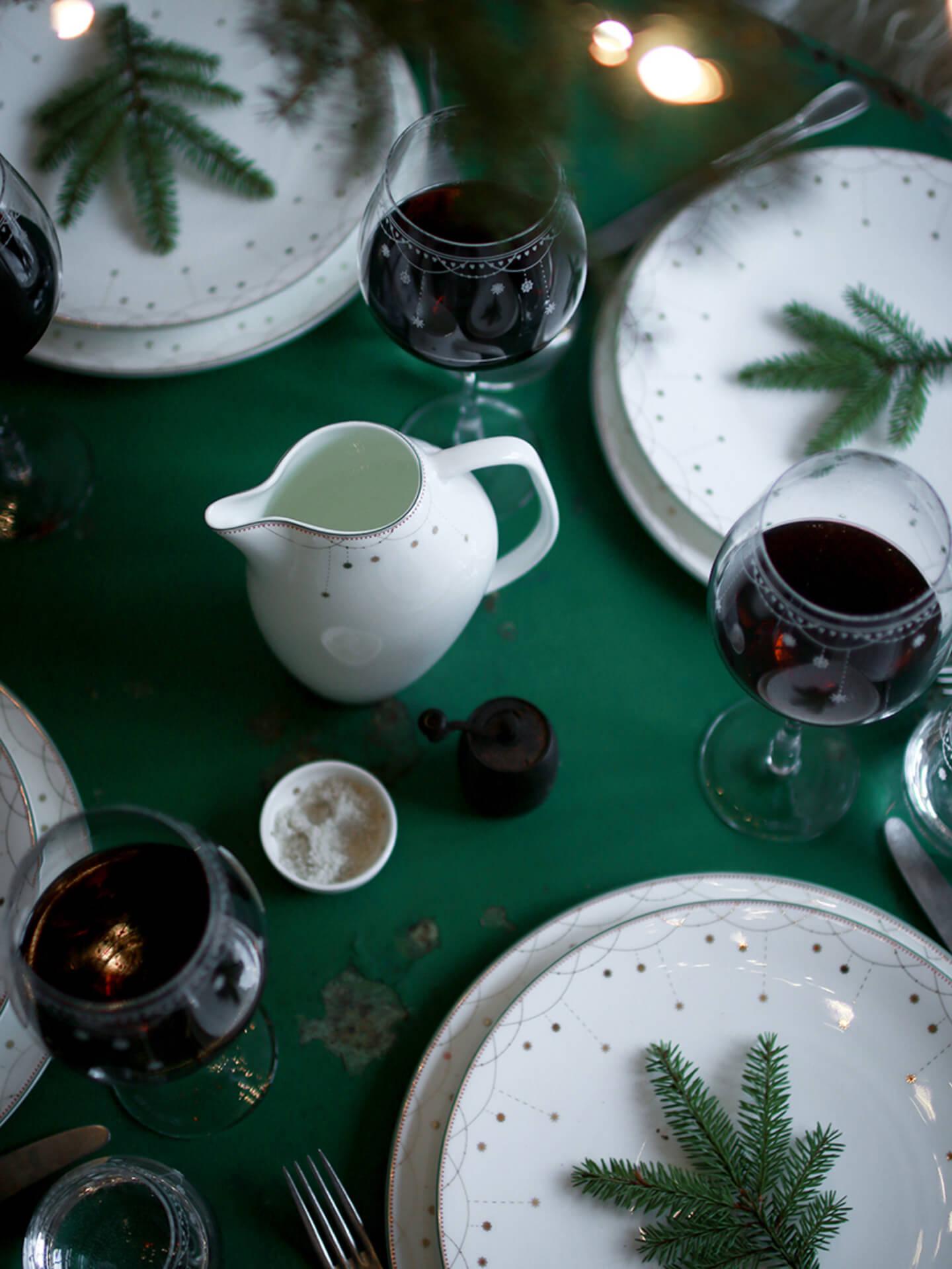 Julemorgen Story serviett, 33x33 cm