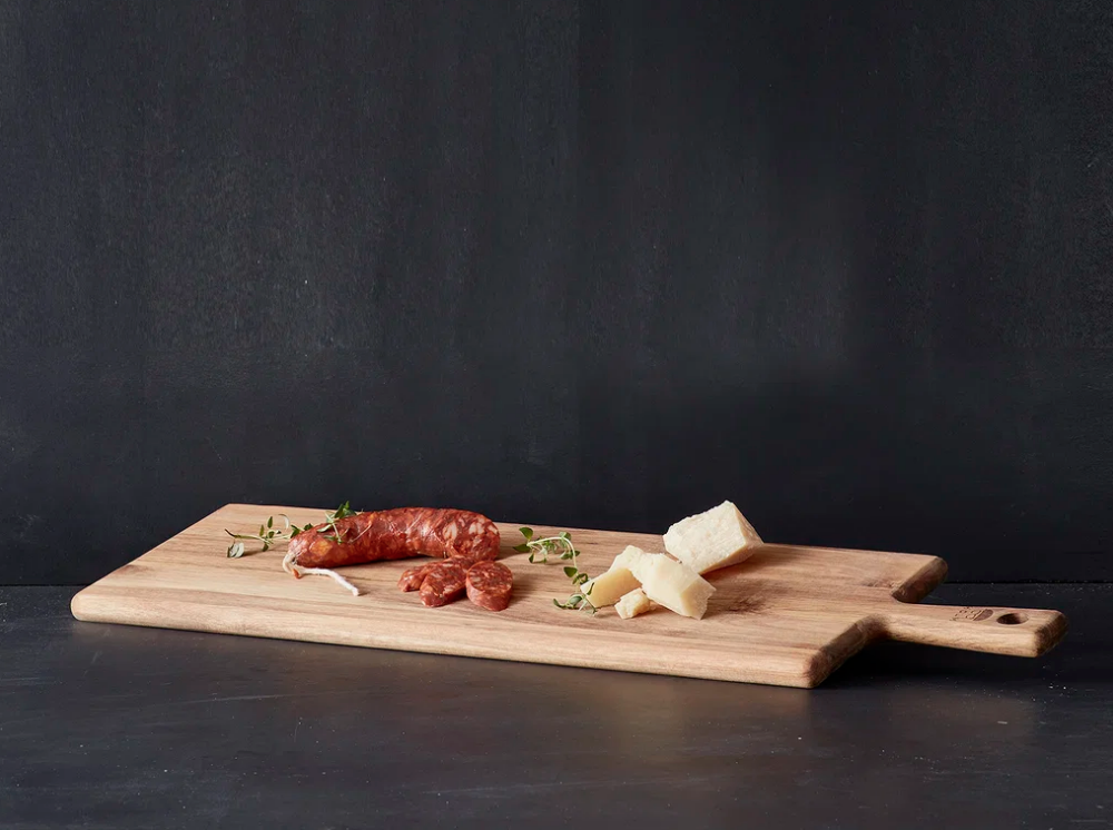 Serveringsbrett i Akasietre, 70x20 cm