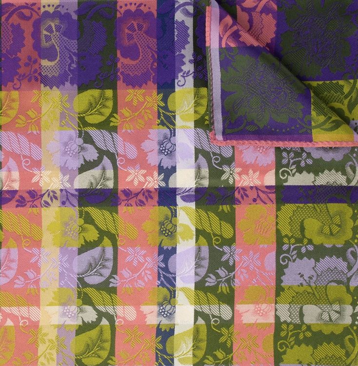 Estelle Silkeskjerf, 70x70 cm