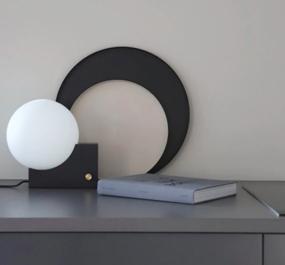 Brett Circle 40x2cm, Svart