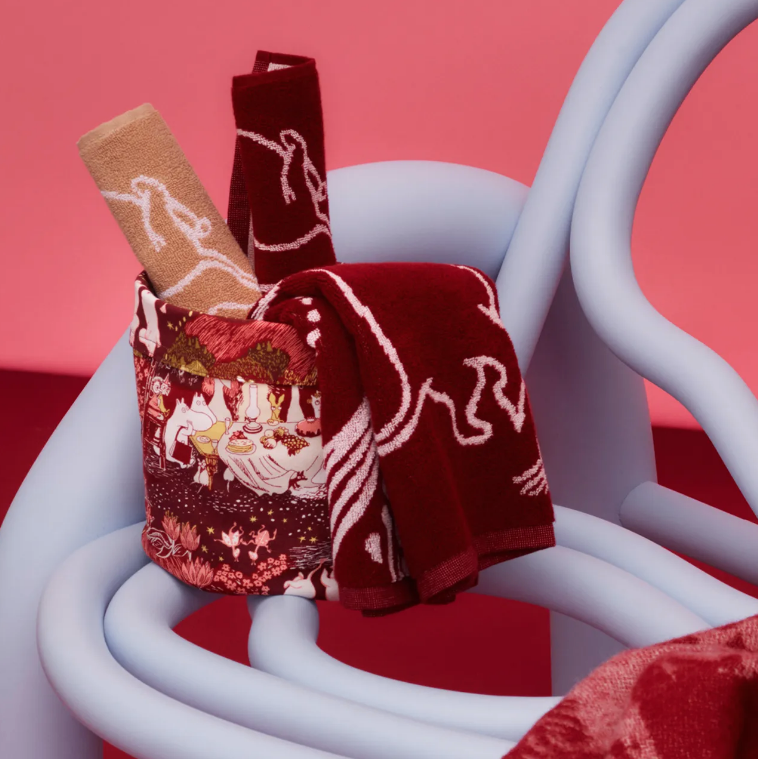 Mummi håndkle 50 x 70 cm, Festlige stunder