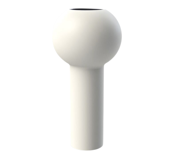 Pillar Vase 32cm, White