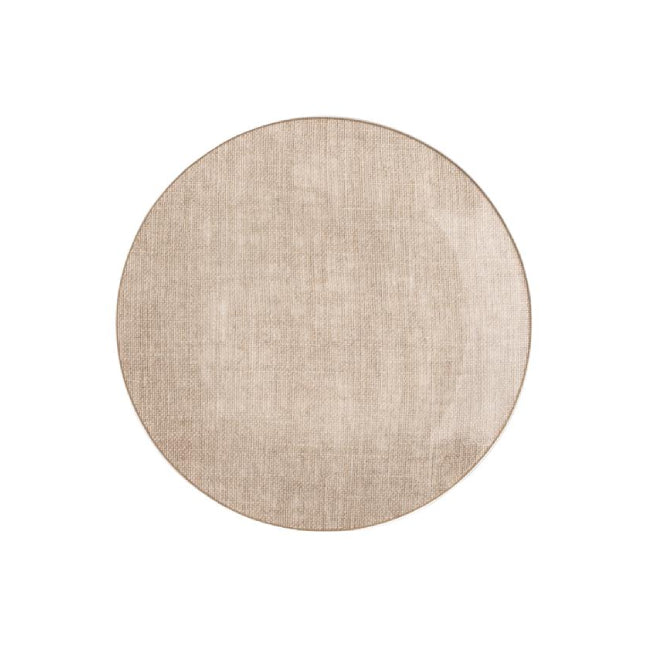 Linen asjett, 21 cm