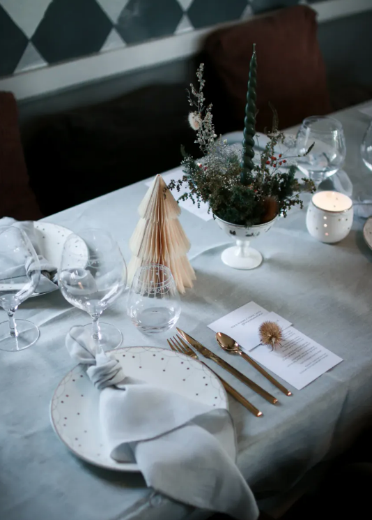 Julemorgen Story dessert skål med stett