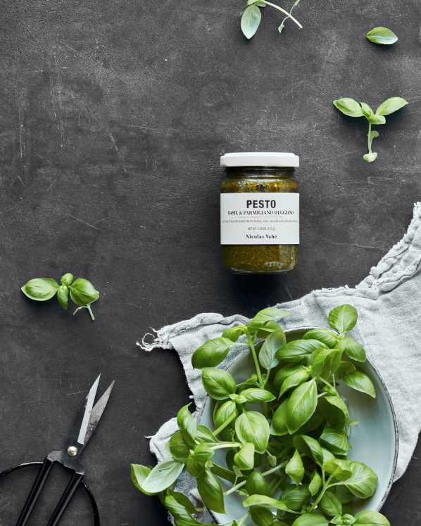 PESTO, BASILIKUM & PARMESAN