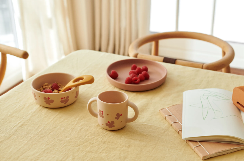 Vivi Spisesett 4 deler, Butterfly / Apple blossom