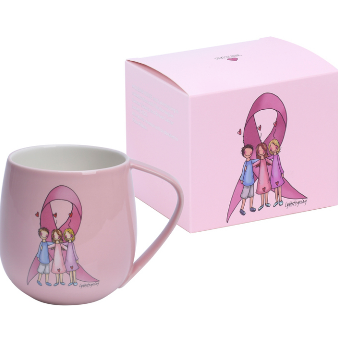 ROSA SLØYFE KRUS, 40CL