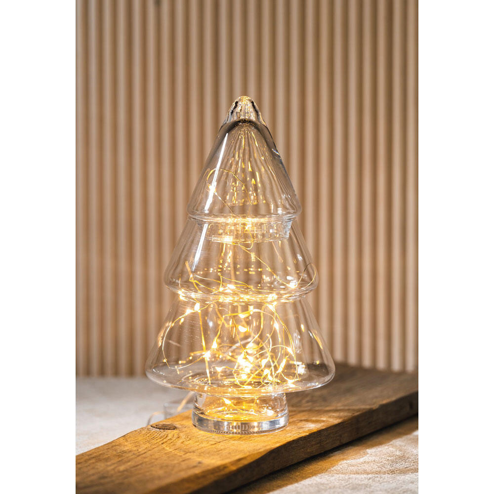 Glasskrukke med lokk, 30 cm