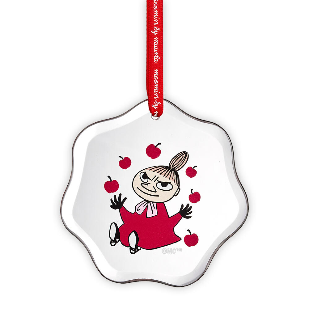 Mummi glassdekor 8 cm, Lille my