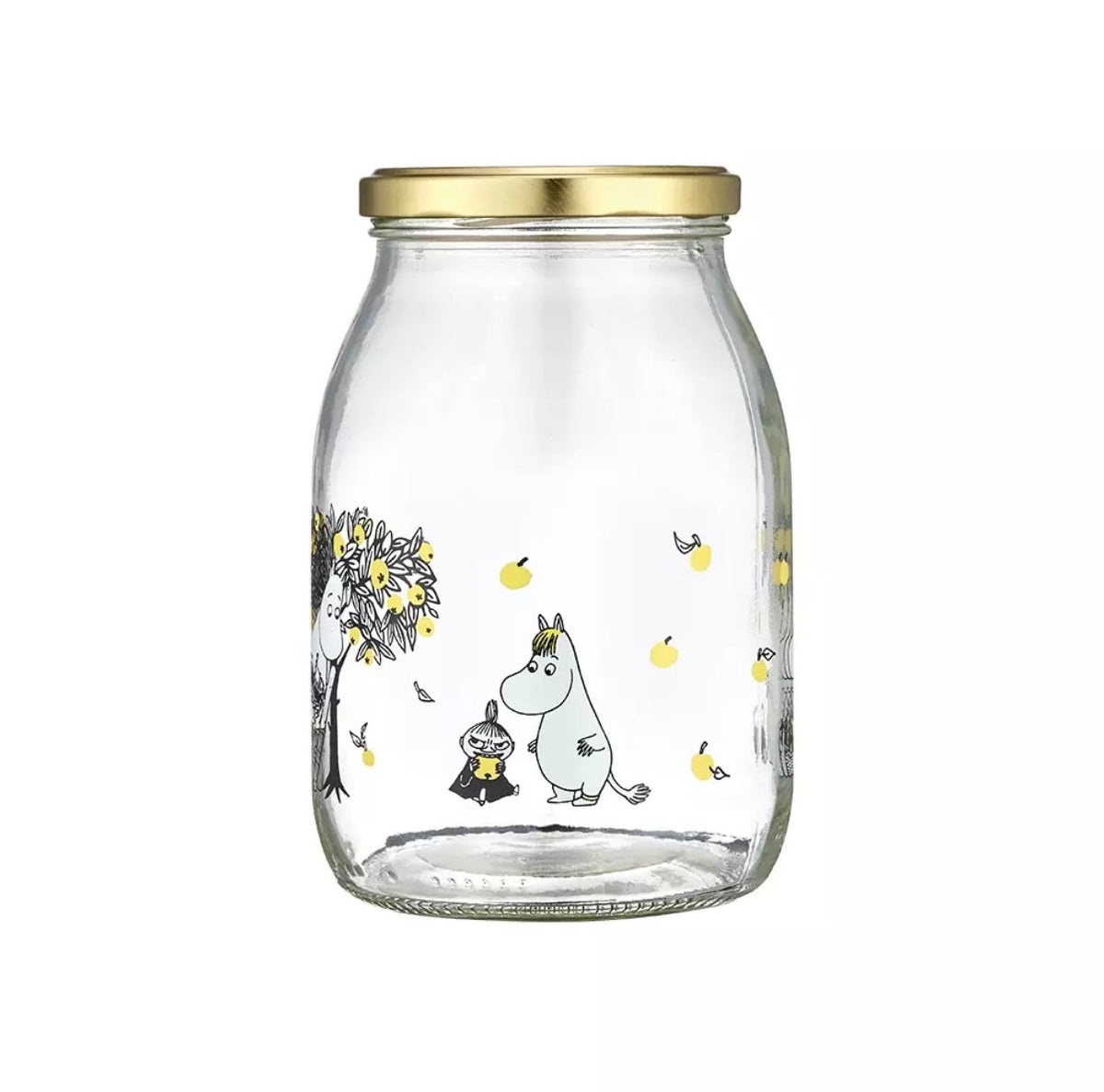 MUMMI GLASSKRUKKE + KLISTREMERKER, 1L