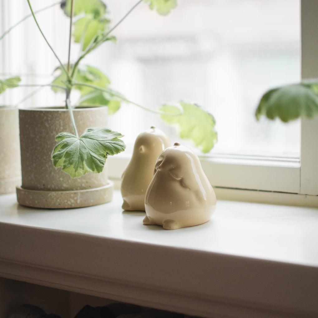 Chubby Chicken 2pk, Shiny Yellow