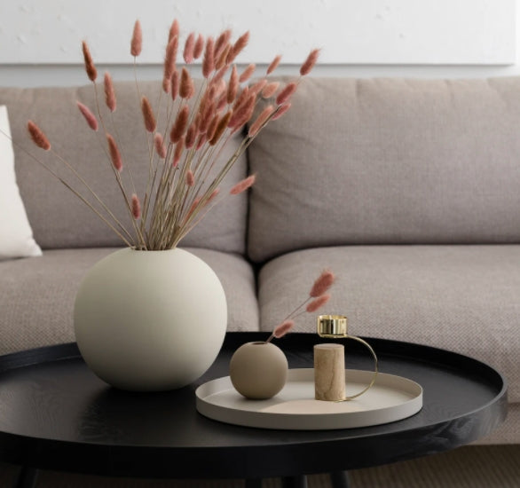 Brett Circle 30x2cm, Sand