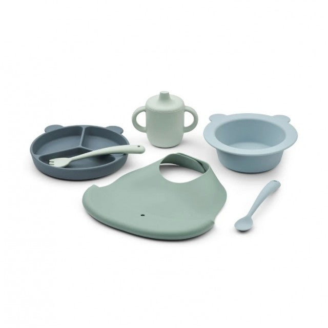 Stina Gavesett 6 deler, Dusty Mint