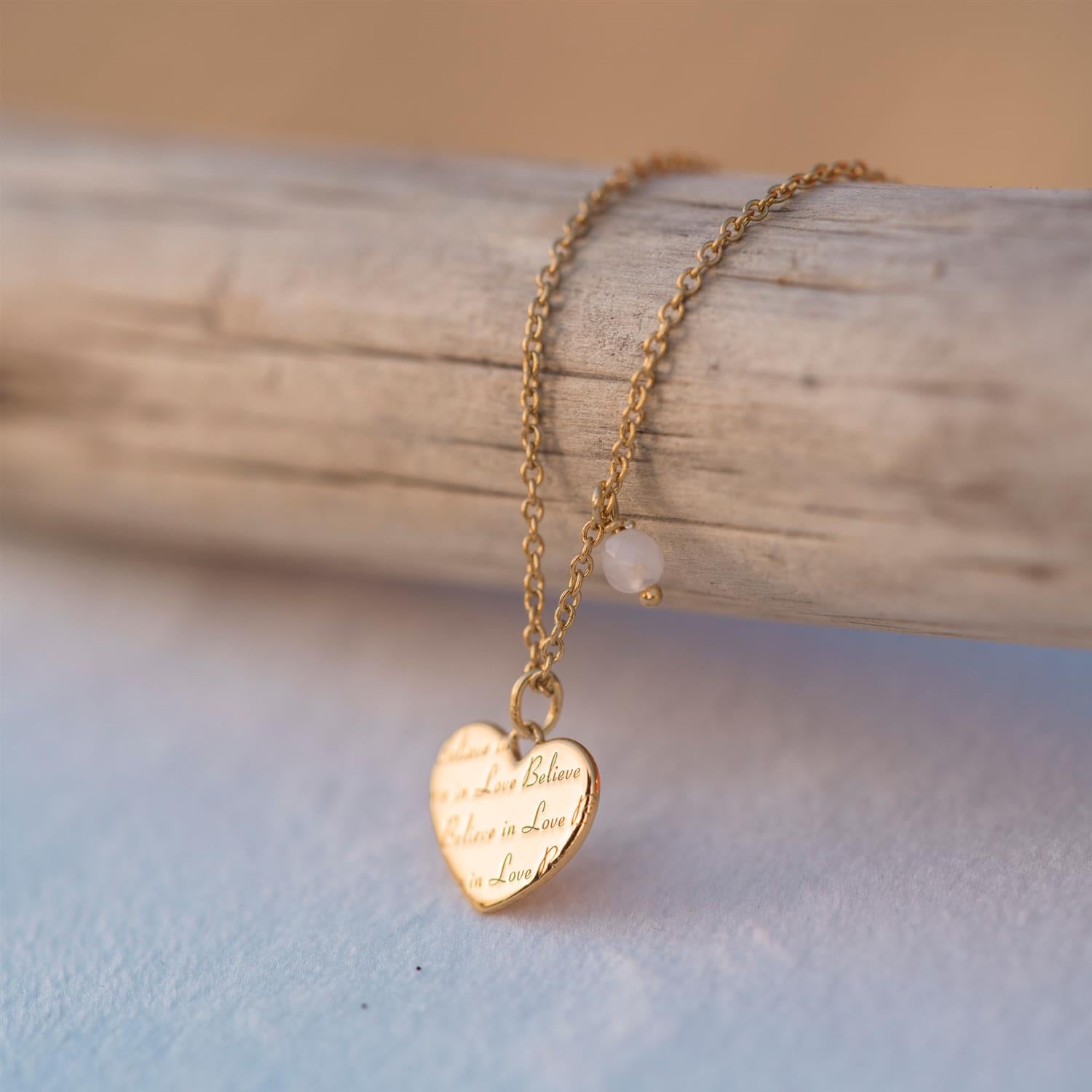 BELIEVE IN LOVE SMYKKE MED ROSENKVARTS