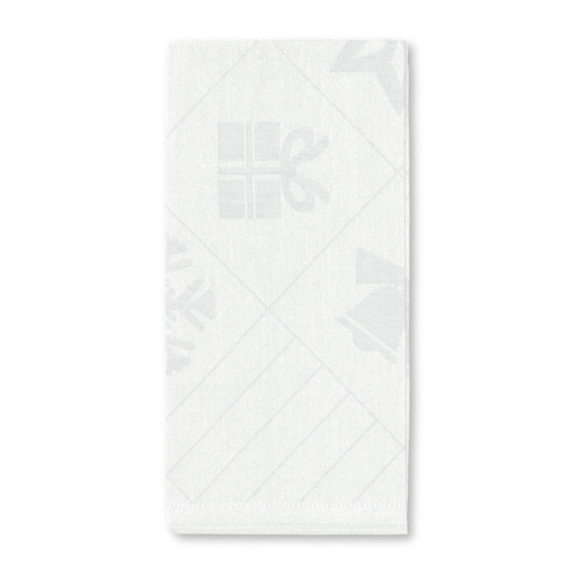 Natale juleserviett i stoff 4 stk, Offwhite