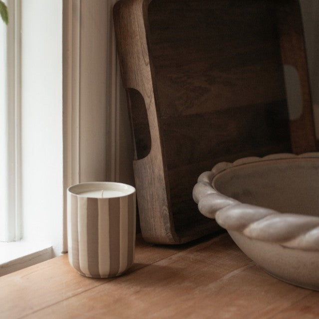 Burn Duftlys, Stripe Creme