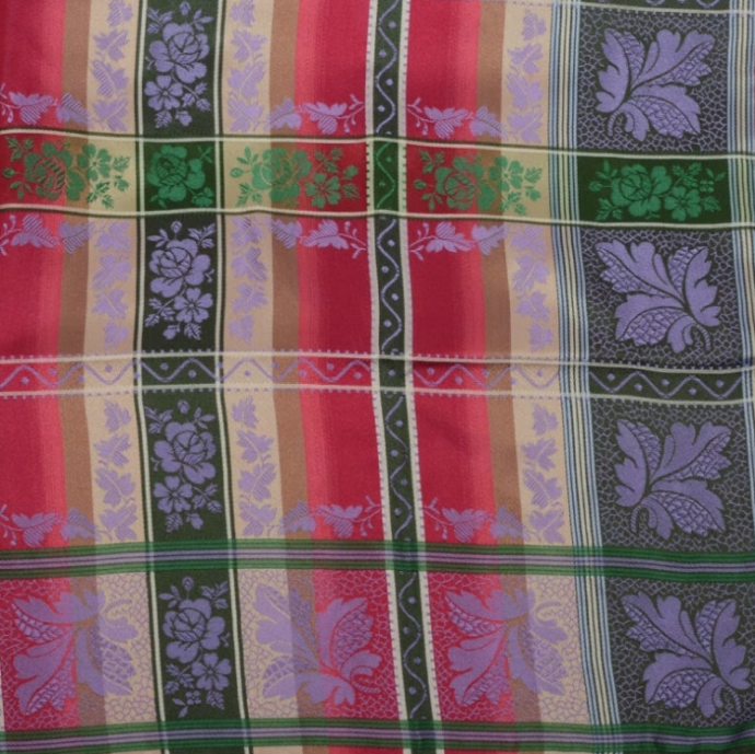 GABRIELLA SILKESKJERF, 70X70CM