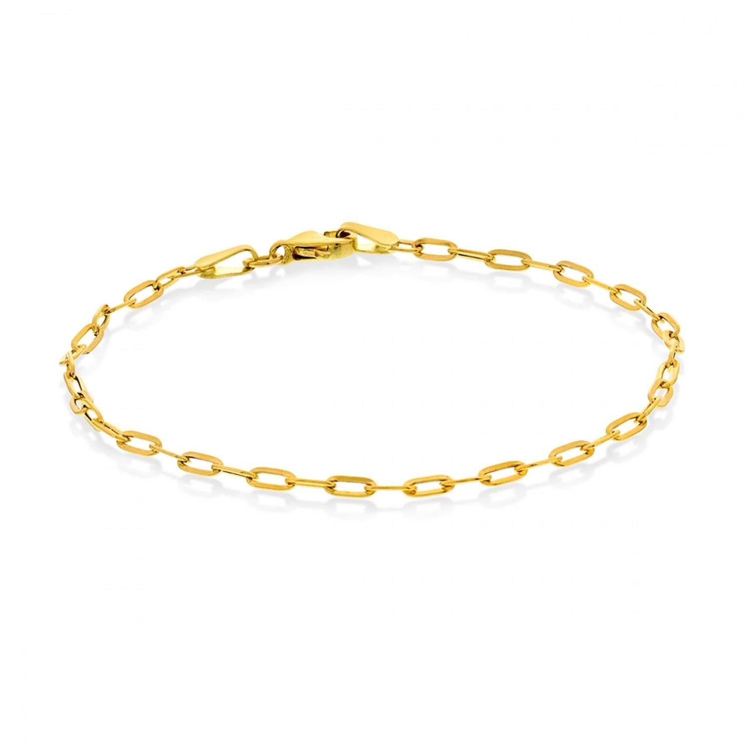 Armbånd i gull, 16,5 cm