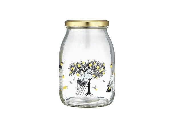 MUMMI GLASSKRUKKE + KLISTREMERKER, 1L