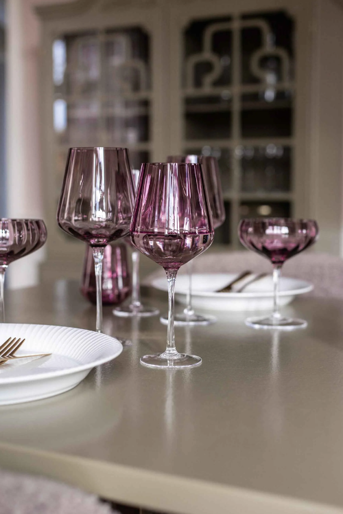 Meadow Hvitvinsglass, Plum