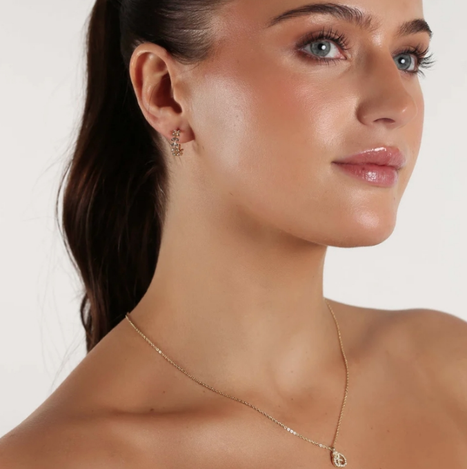 MINNA SMALL BRANCH FORGYLTE ØREDOBBER