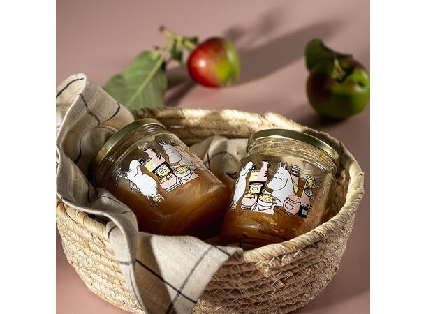 MUMMI GLASSKRUKKE + KLISTREMERKER, 0,3L