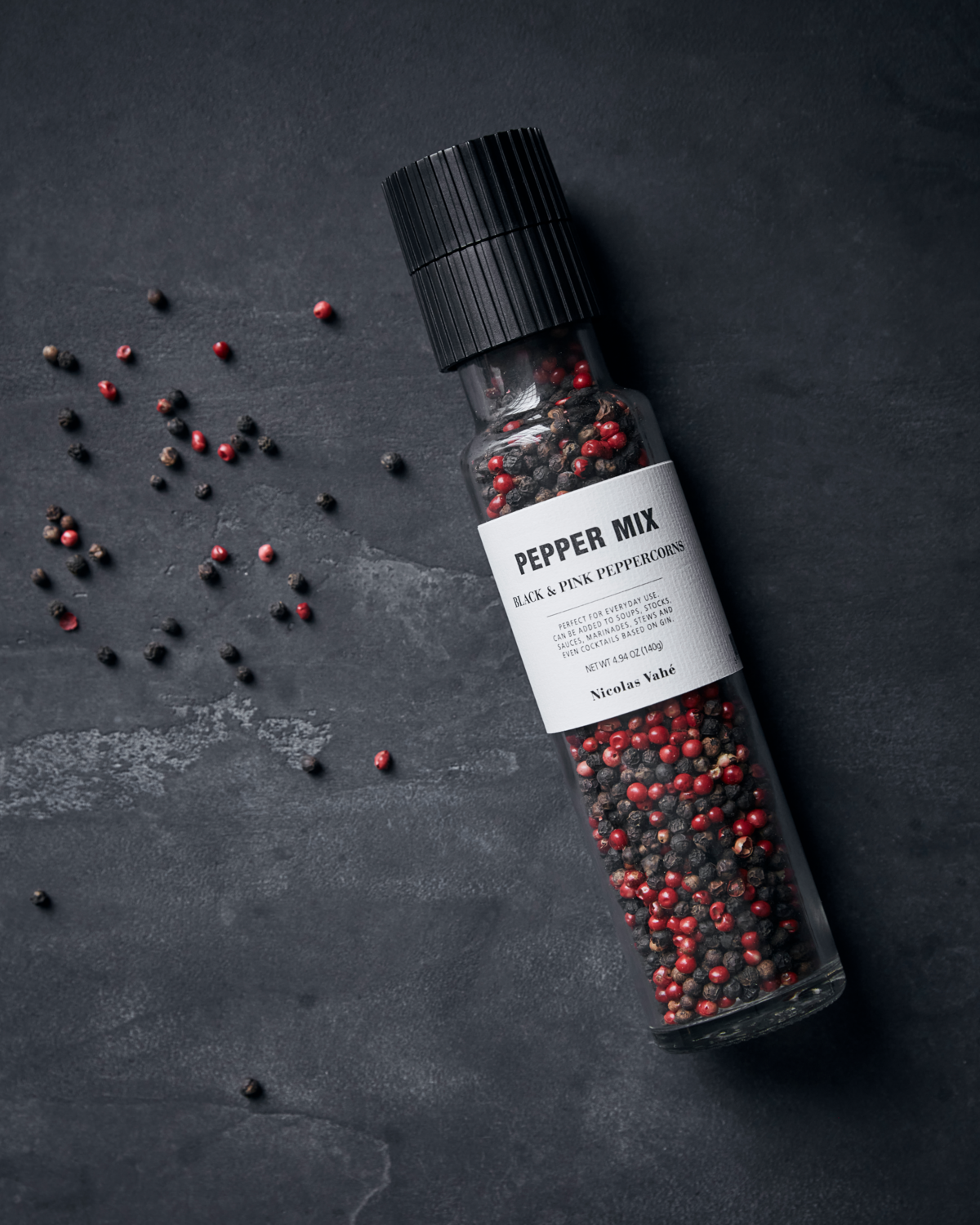 Pepper mix, Sort & Rosa