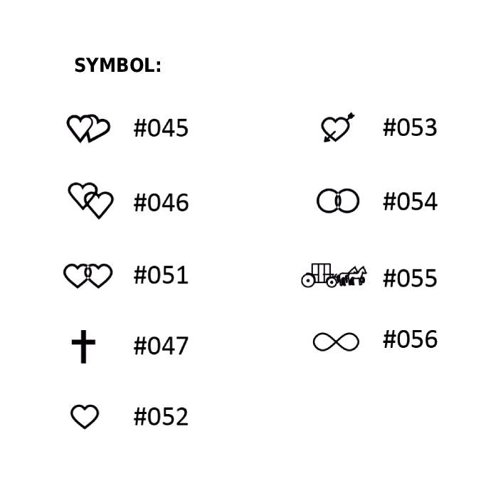 Giftering i hvitt gull, 6 mm