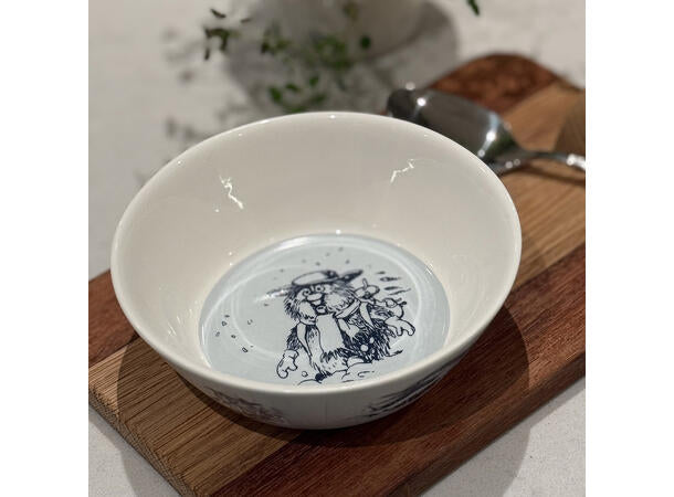 Flåklypa Flåklypa skål 14cm, Ludvig i snøføyka