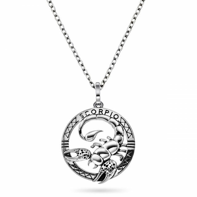 Stjernetegn Skorpionen Smykke i sølv, 20mm