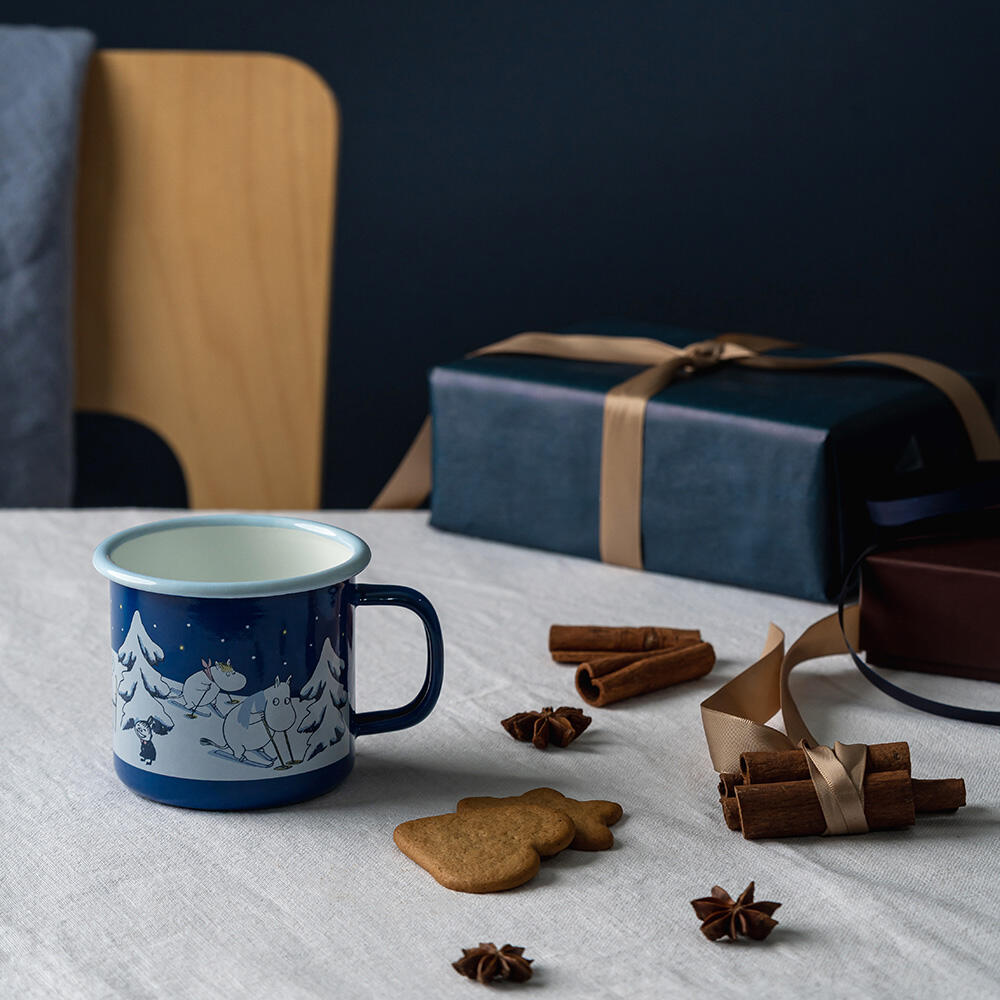 MUMMI EMALJEKOPP 3,7DL, STJERNEKLAR NATT