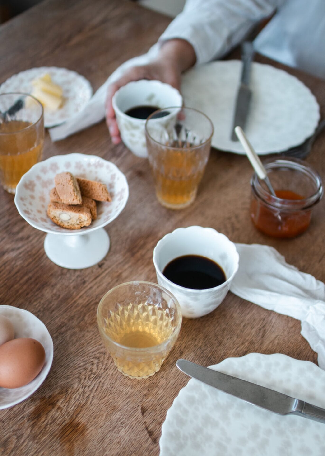 Slåpeblom grønn kopp uten hank 20 cl, 2 pk