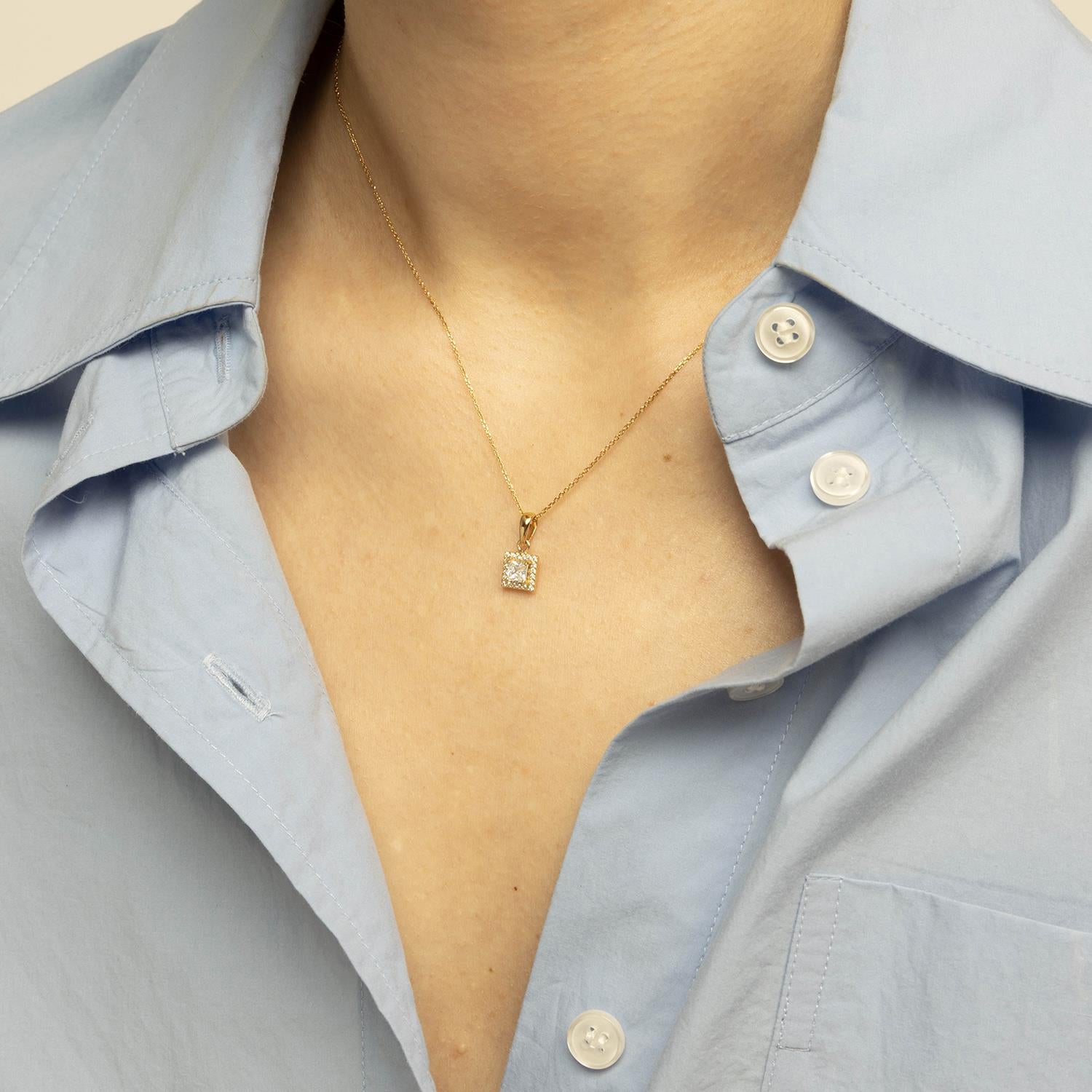 Luxe smykke i sølv med zirkonia