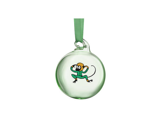 Muurla Pippi og Emil julekuler, 4 stk