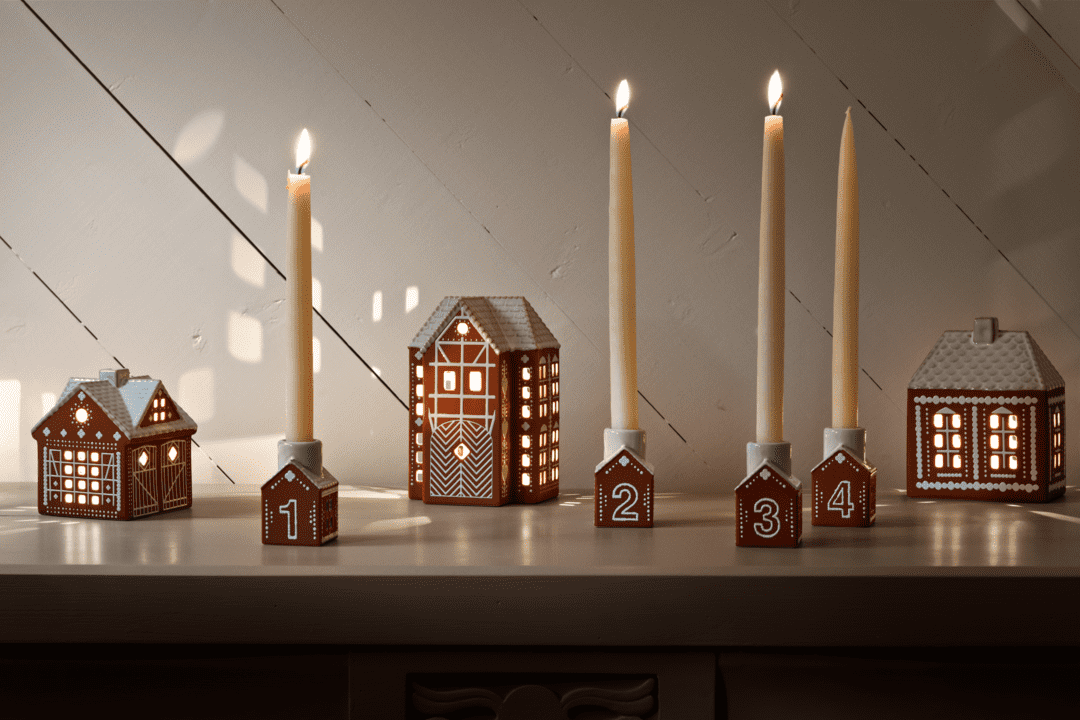 Gingerbread Adventstake, H7,5cm