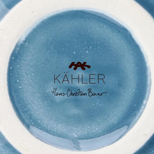 Kähler Hammershøi Unfold Vase Blå, H16,5