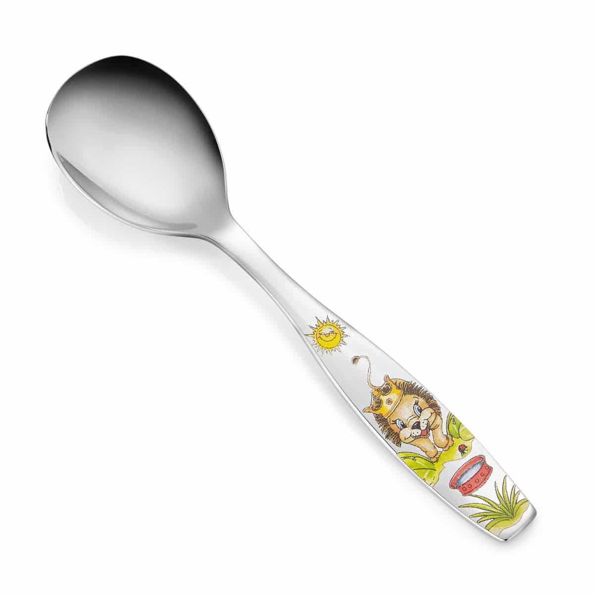 Dyrene i Afrika stålbestikk, 4 deler