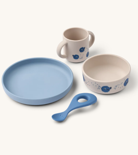 Vivi Spisesett 4 deler, Pufferfish / Sandy