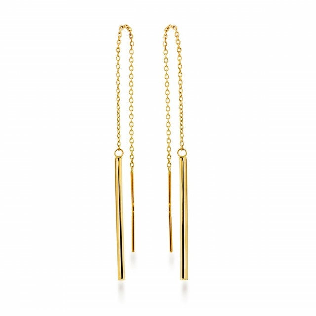 Balanse ørepynt i gull