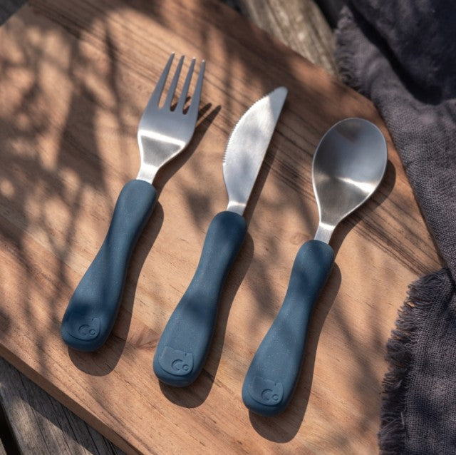 Fanto Bestikksett 3 deler, Nordic Blue