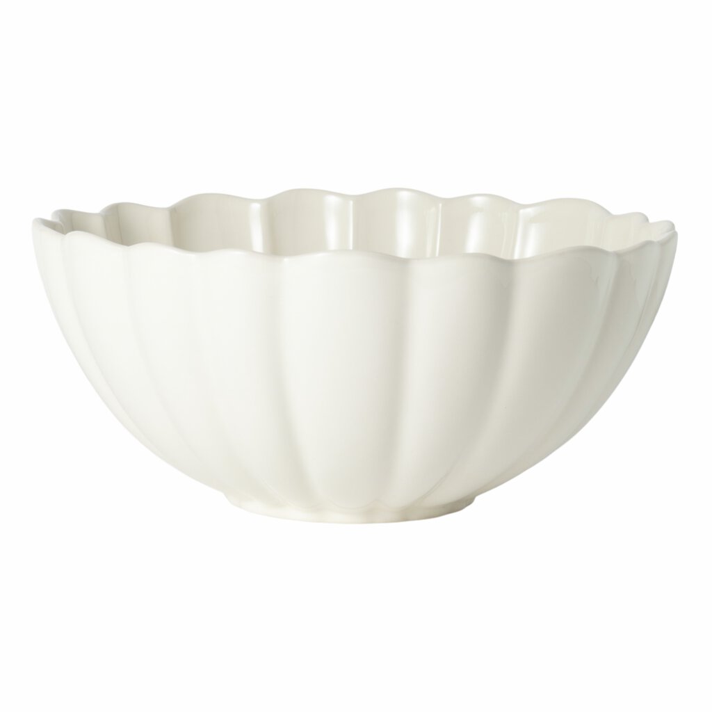 LOTUS SALATSKÅL 26,5CM, KREMHVIT
