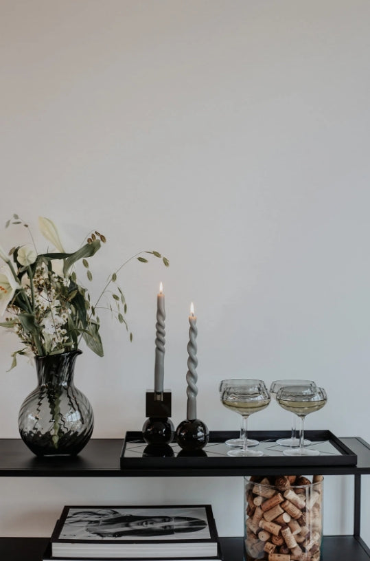 Meadow Cocktail Glass, Grey