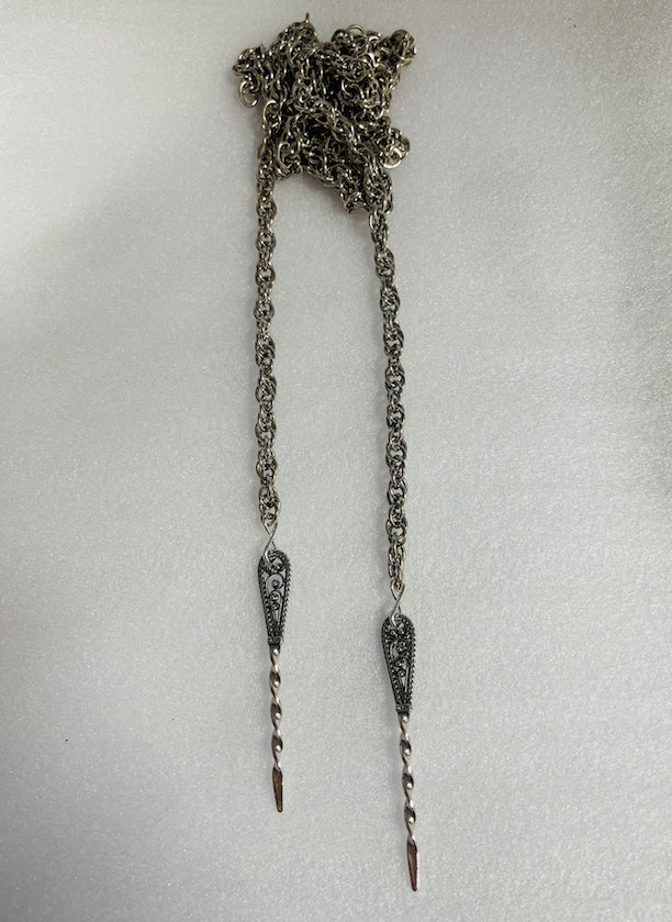 Fjordsylv Sognekjede B m/Spydfiligran, oksidert