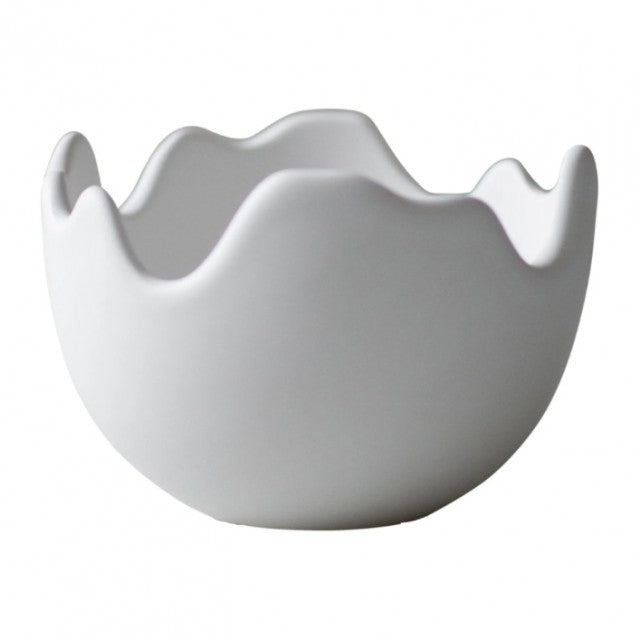 Happy Easter Skål Large, White