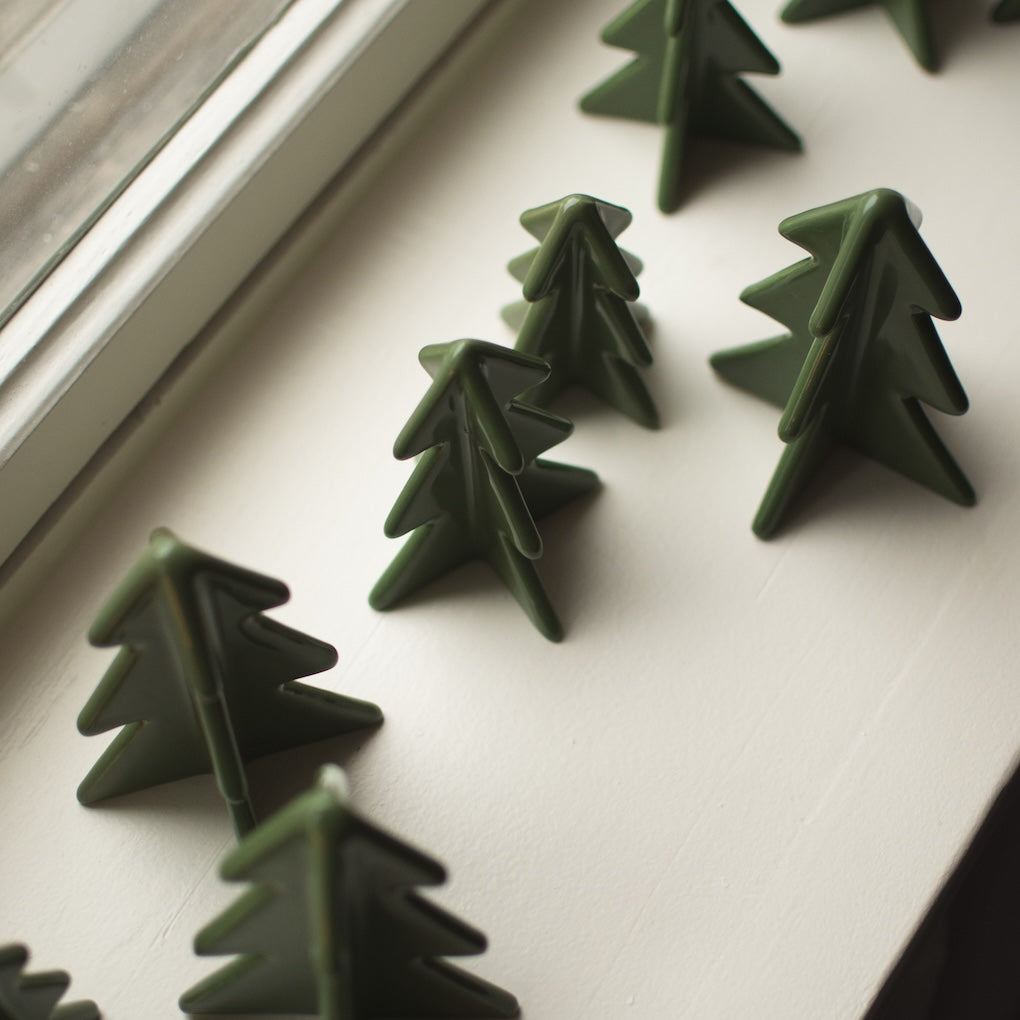 Winter Tree Small, Green